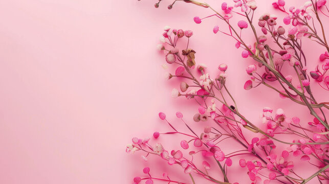 pink flower background