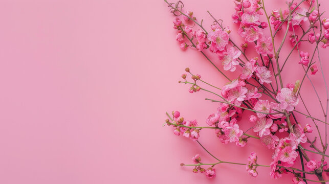 pink flower background