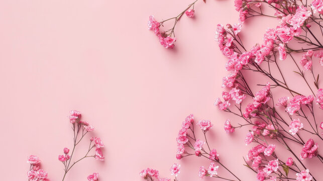 pink flower background