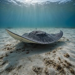 Fototapeta premium boat in the sea