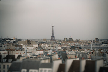 Aerial view of Paris