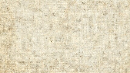Fototapeta premium Aged beige linen canvas texture background.