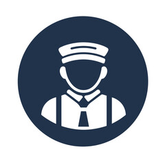 Barista 12 - Logo Icon Blue White-01