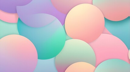 Soft Focus Pastel Gradient Background