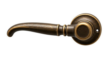 Elegant Antique Bronze Door Handle Vintage Style Home Decor old room gold knob metal house brown    