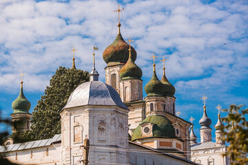 Cathedral of the Assumption of the Blessed Virgin Mary in the Goritsky Assumption Monastery. Pereslavl-Zalessky, Yaroslavl region