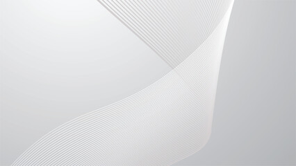 Grey abstract background with stripes line for backdrop or presentation