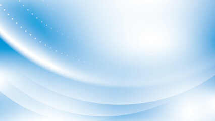 Abstract  geometric white and blue color, modern design stripes background with curve lines. Vector illustration.