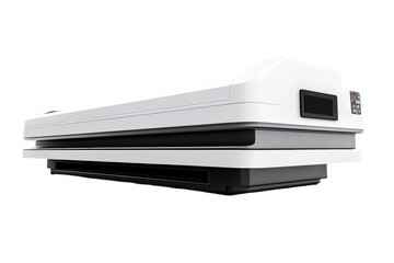Sleek White Technological Marvel, A Futuristic Device Promising Innovative Solutions, Showcasing Clean Lines And A Minimalist Design Against A Bright Background Isolated on Transparent Background