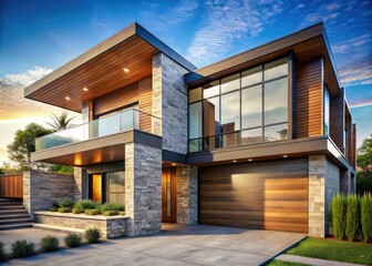 Modern home siding and exterior wall cladding transform facades into breathtaking architectural statements.