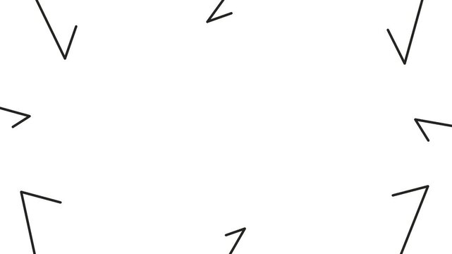 There are broken lines sticking out along the edges of the image.