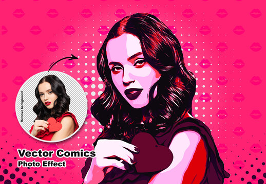 Vector Comics Photo Effect