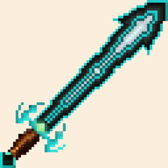 Fototapeta premium Diamond Sword.eps