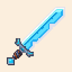 Fototapeta premium Ice Sword.eps