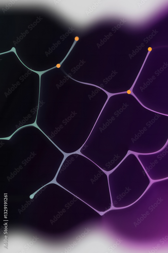 Poster a cell is shown in the middle of the image
