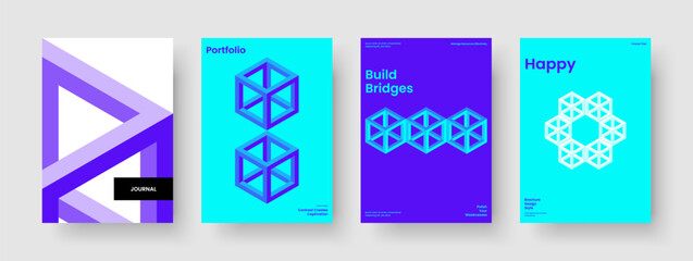 Modern Report Template. Isolated Flyer Design. Geometric Banner Layout. Background. Brochure. Poster. Book Cover. Business Presentation. Advertising. Journal. Magazine. Notebook. Leaflet. Handbill