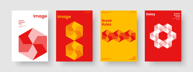 Geometric Banner Template. Creative Brochure Layout. Isolated Business Presentation Design. Book Cover. Report. Flyer. Poster. Background. Leaflet. Newsletter. Pamphlet. Catalog. Brand Identity