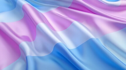 Fototapeta premium Striped nonbinary trans fans combining