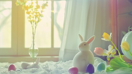 Enchanting Easter Theme Background: A Celebration of Spring and New Beginnings