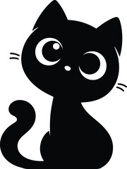 cat vector silhouettes