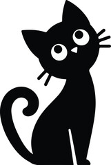 cat vector silhouettes