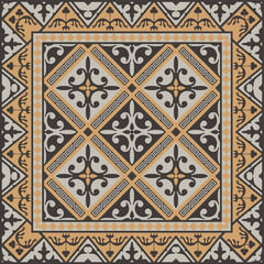 antique ceramic tile