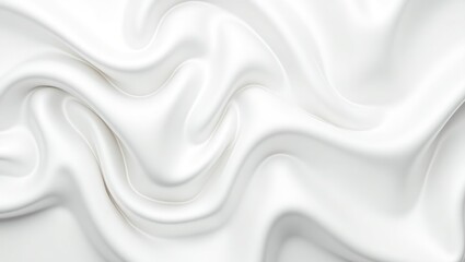 Fototapeta premium White gray satin texture that is silk fabric background featuring a beautiful soft blur pattern naturally.