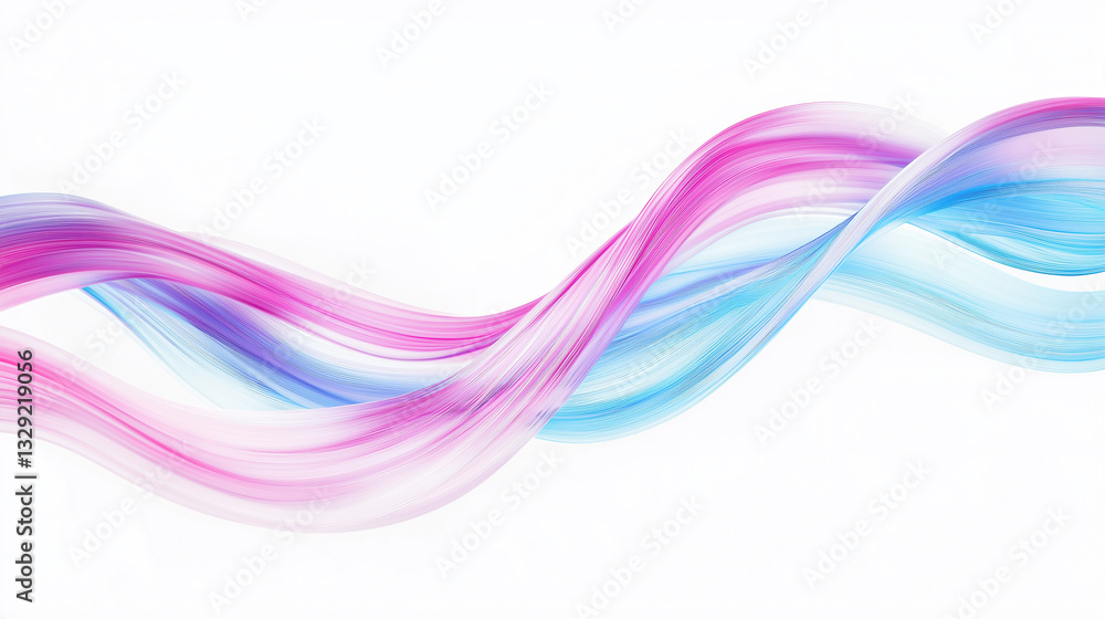 Poster abstract color wave multicolor background line gradient ribbon smooth
