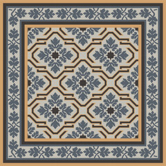 antique ceramic tile