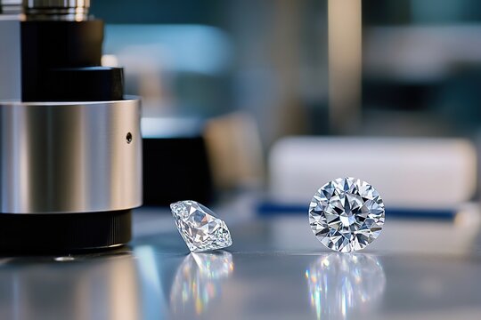 Brilliant Diamonds: Precision Cutting and Gemstone Faceting for Sparkling Gems in Jewelry