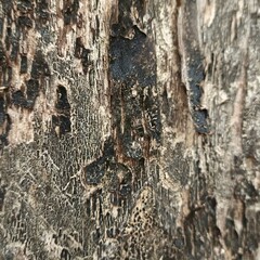 Nature, trees, leaves, pebbles