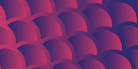 Traditional diagonal seigaiha japanese blue and pink gradient waves. Corporate business presentation, print, base for banner, Vector illustration