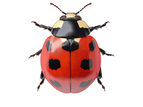 Isolated Ladybug