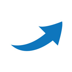 blue arrow vector