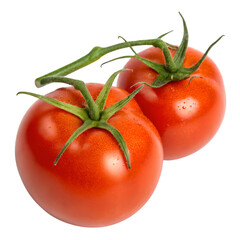 tomatoes isolated on white background