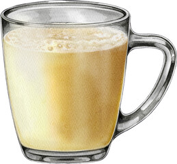 Susu Telur Madu Jahe STMJ Illustration