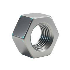 Isolated Metal Nut