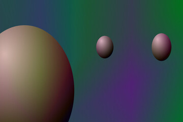 Abstract background with circles in pastel colors. Abstract design template for brochures, flyers, magazines, business cards, banners, headers, book covers.