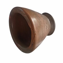 Mortar and pestle and a traditional rice cooker