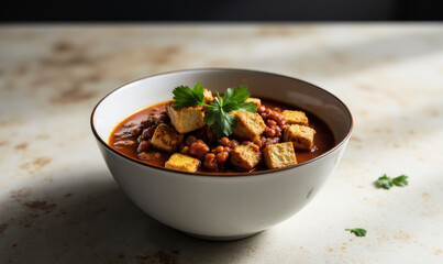 Fototapeta premium Tofu Chili