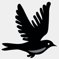 Vector illustration of a bird – colorful and detailed avian vector artwork