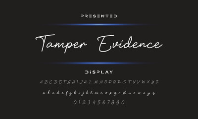 Hand drawn calligraphic vector monoline font. Distress signature letters. Modern script calligraphy type. ABC typography latin signature alphabet.