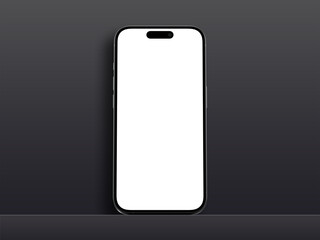 High quality realistic 3d render smartphone App promo ui ux screen mockup with transparent PNG