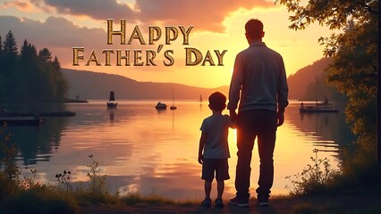 Father's Day Sunset: A Son's Tribute