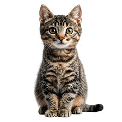 Fototapeta premium cat isolated on white