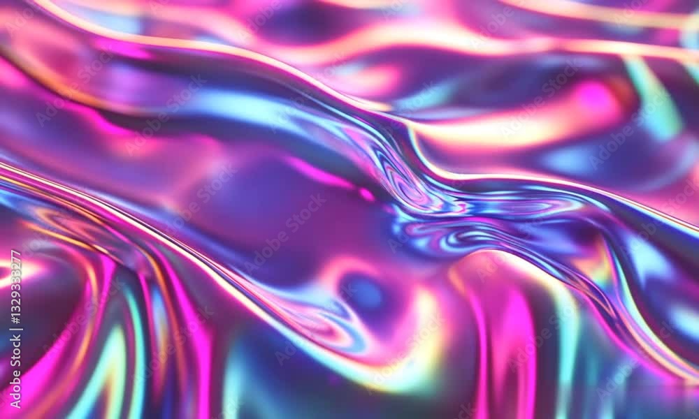 Aufkleber dynamic abstract wallpaper with vibrant colors creating a flowing effect suitable for business backg