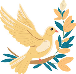 Dove with Olive Branch