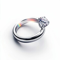 Sparkling Diamond Ring