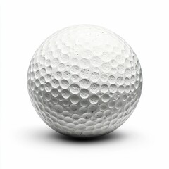 Isolated Golf Ball Detail