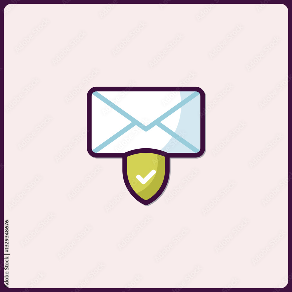 Poster protected communication: a secure mail icon ensuring safe data transfer